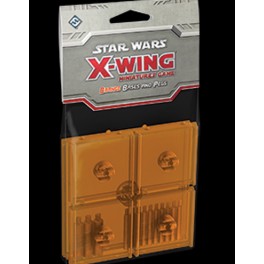 X-Wing: orange bases and pegs X-Wing: orange bases and pegs