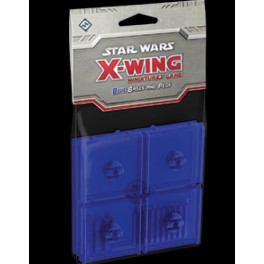 X-Wing: blue bases and pegs X-Wing: blue bases and pegs