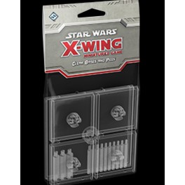 X-Wing: transparent bases and pegs X-Wing: transparent bases and pegs
